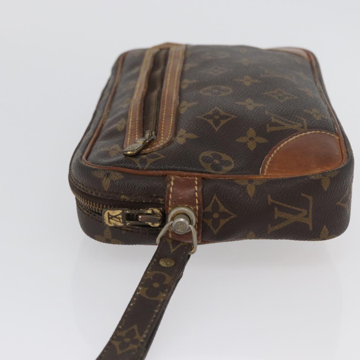 LOUIS VUITTON Monogram Marly Dragonne GM Clutch Bag M51825 LV Auth 172876