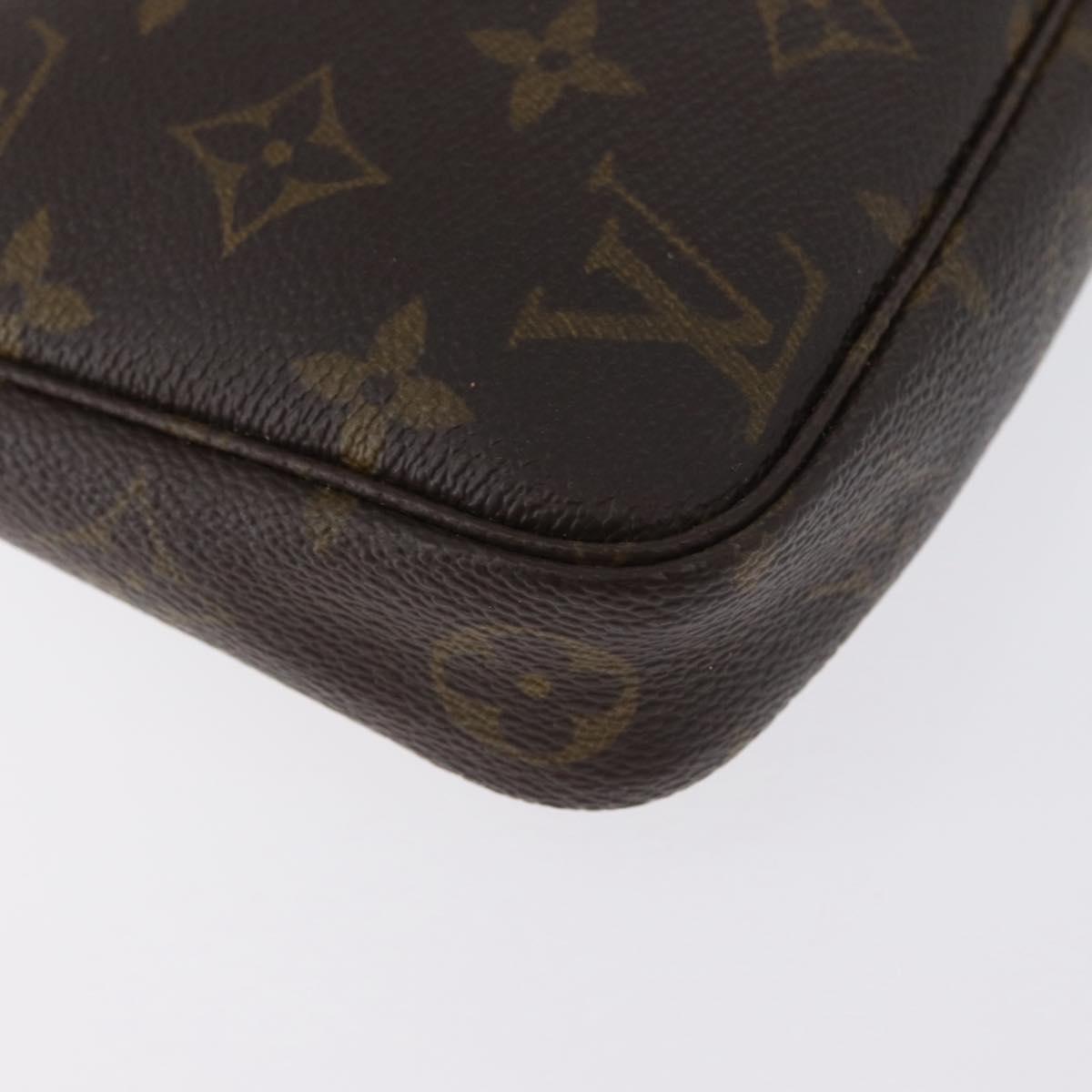 LOUIS VUITTON Monogram Pochette Accessoires Pouch M51980 LV Auth 172877