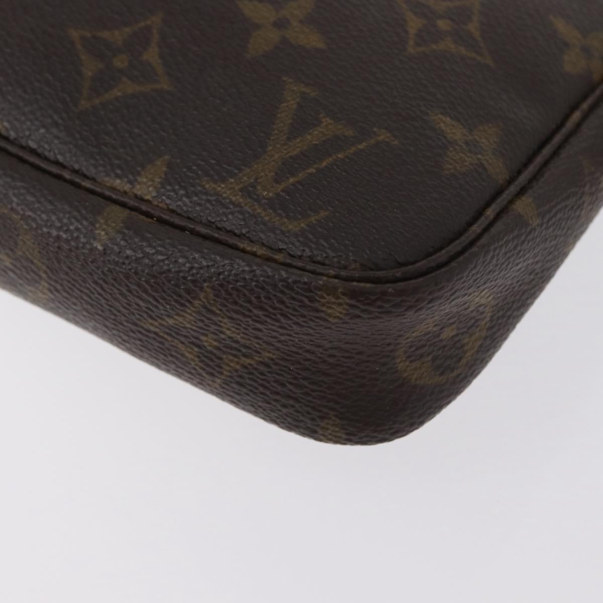LOUIS VUITTON Monogram Pochette Accessoires Pouch M51980 LV Auth 172877
