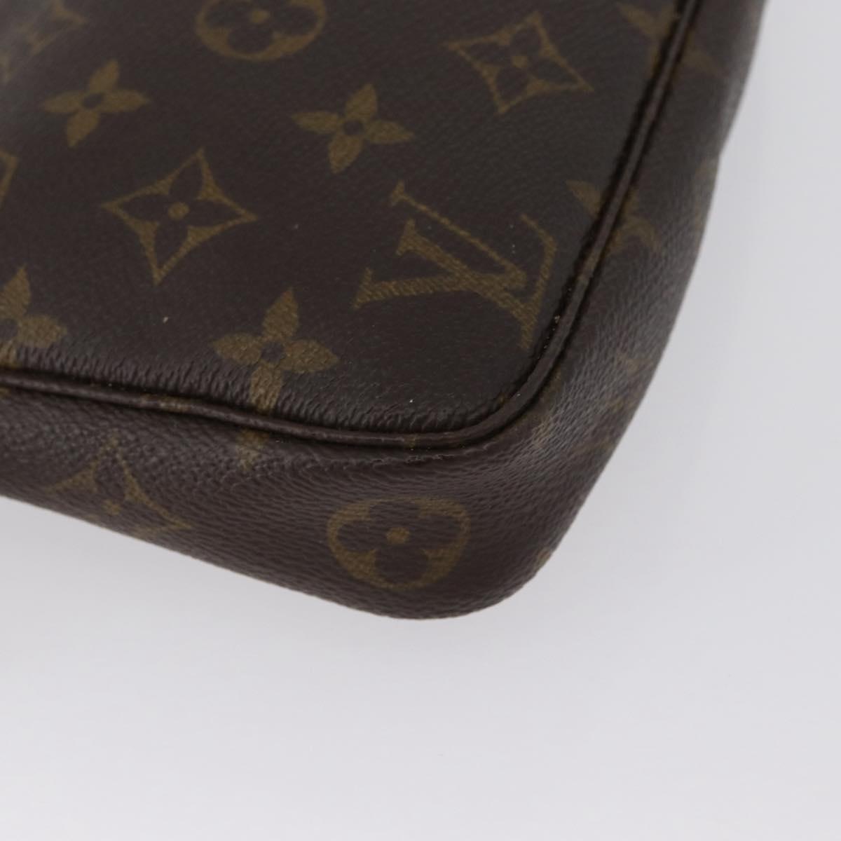 LOUIS VUITTON Monogram Pochette Accessoires Pouch M51980 LV Auth 172877