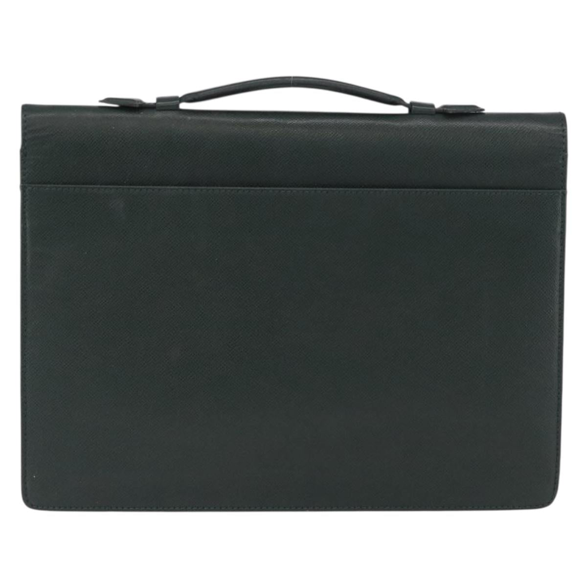 LOUIS VUITTON Taiga ServietteKourad Business Bag Epicea T16786 LV Auth 172881