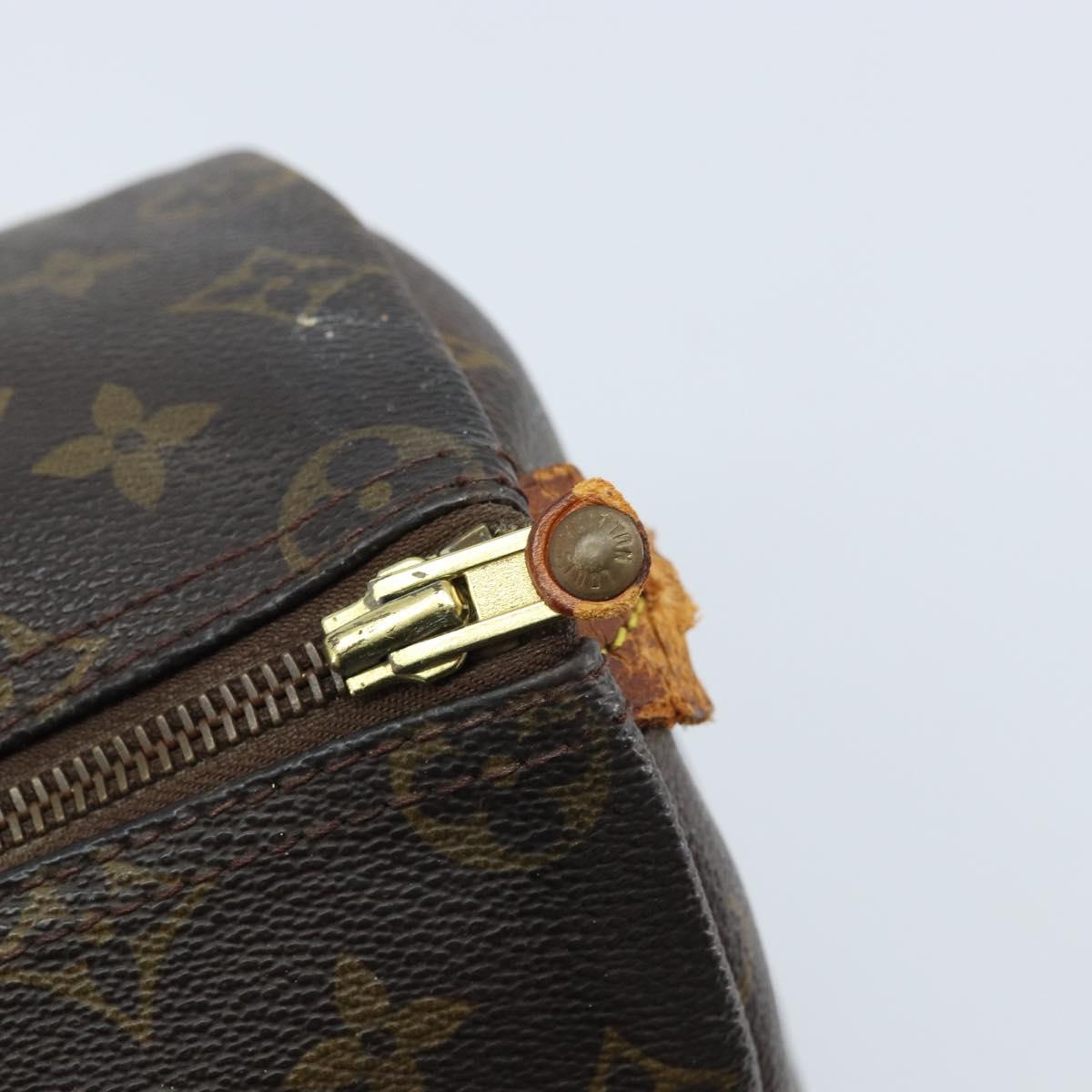 LOUIS VUITTON Monogram Speedy 35 Hand Bag M41524 LV Auth 172886