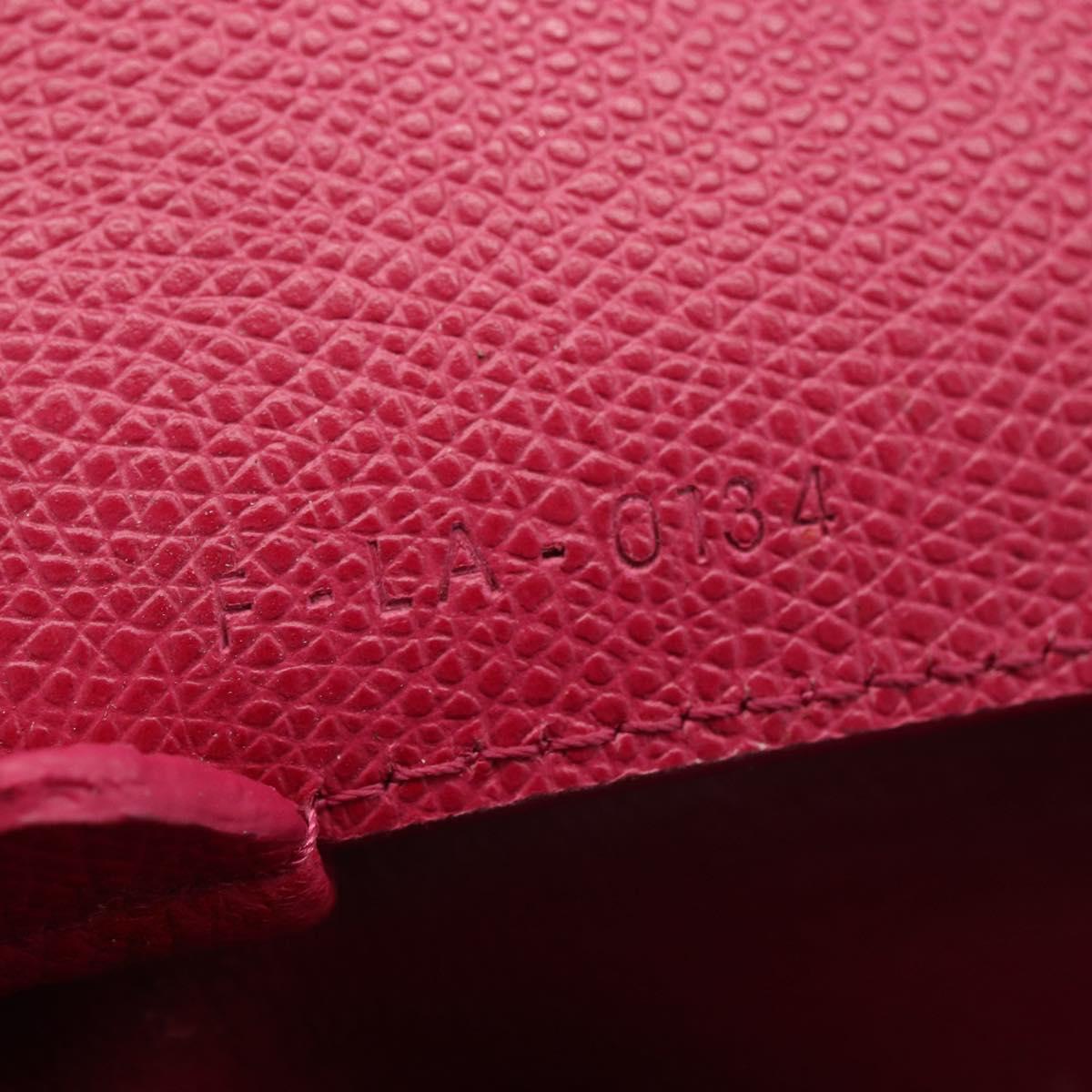CELINE Cabas Phantom Tote Bag Leather Pink Gold Auth 172899