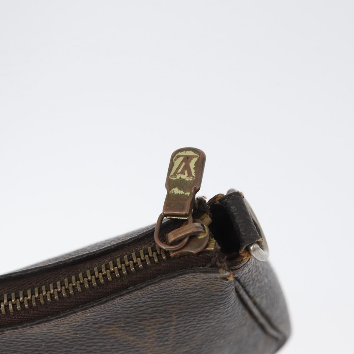 LOUIS VUITTON Monogram Pochette Accessoires Pouch M51980 LV Auth 172928