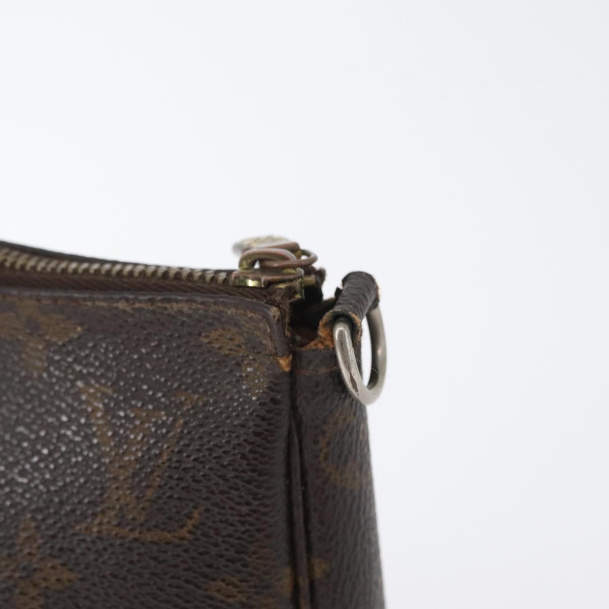 LOUIS VUITTON Monogram Pochette Accessoires Pouch M51980 LV Auth 172928