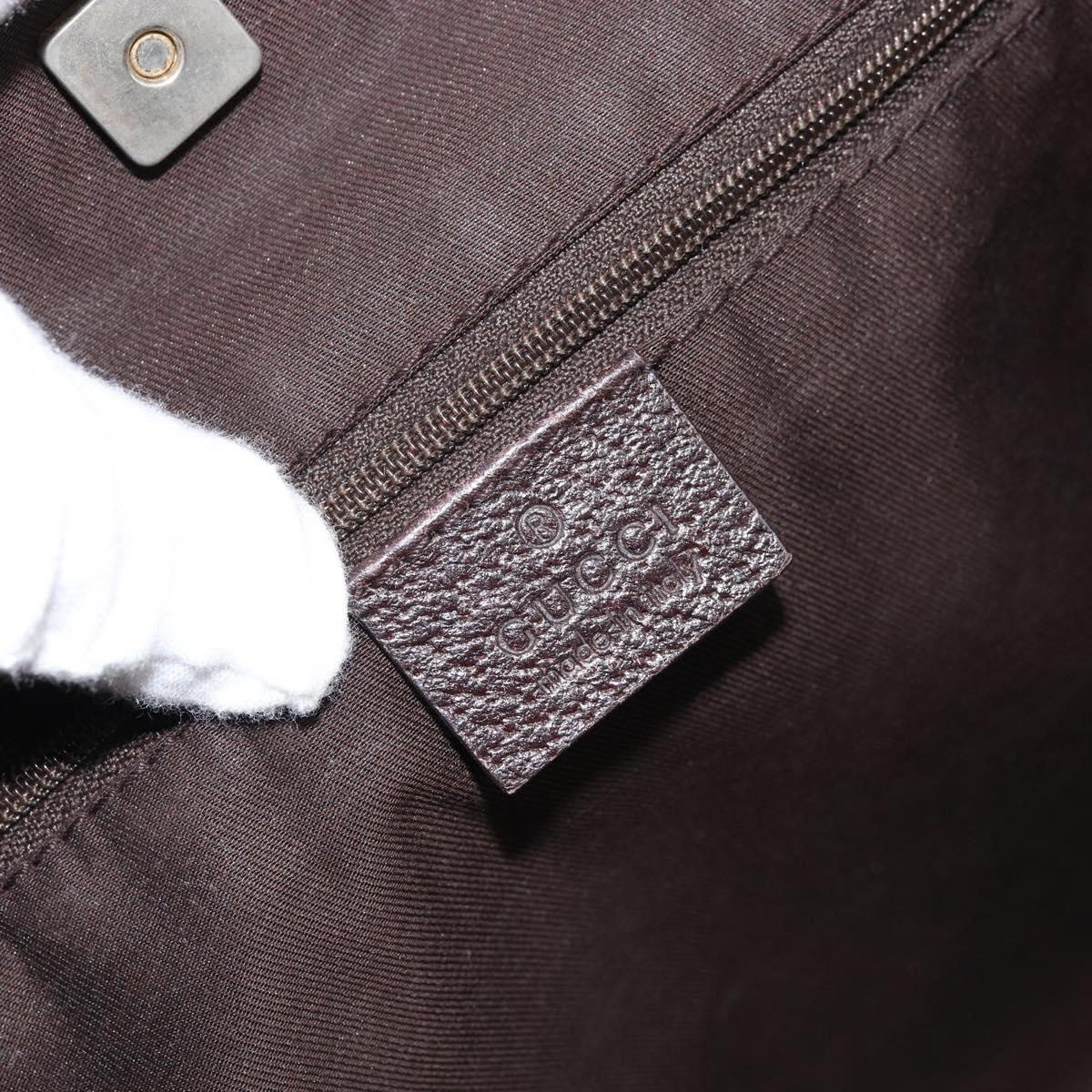 GUCCI GG Canvas Abbey Tote Bag Beige Gold 141472 Auth 172941