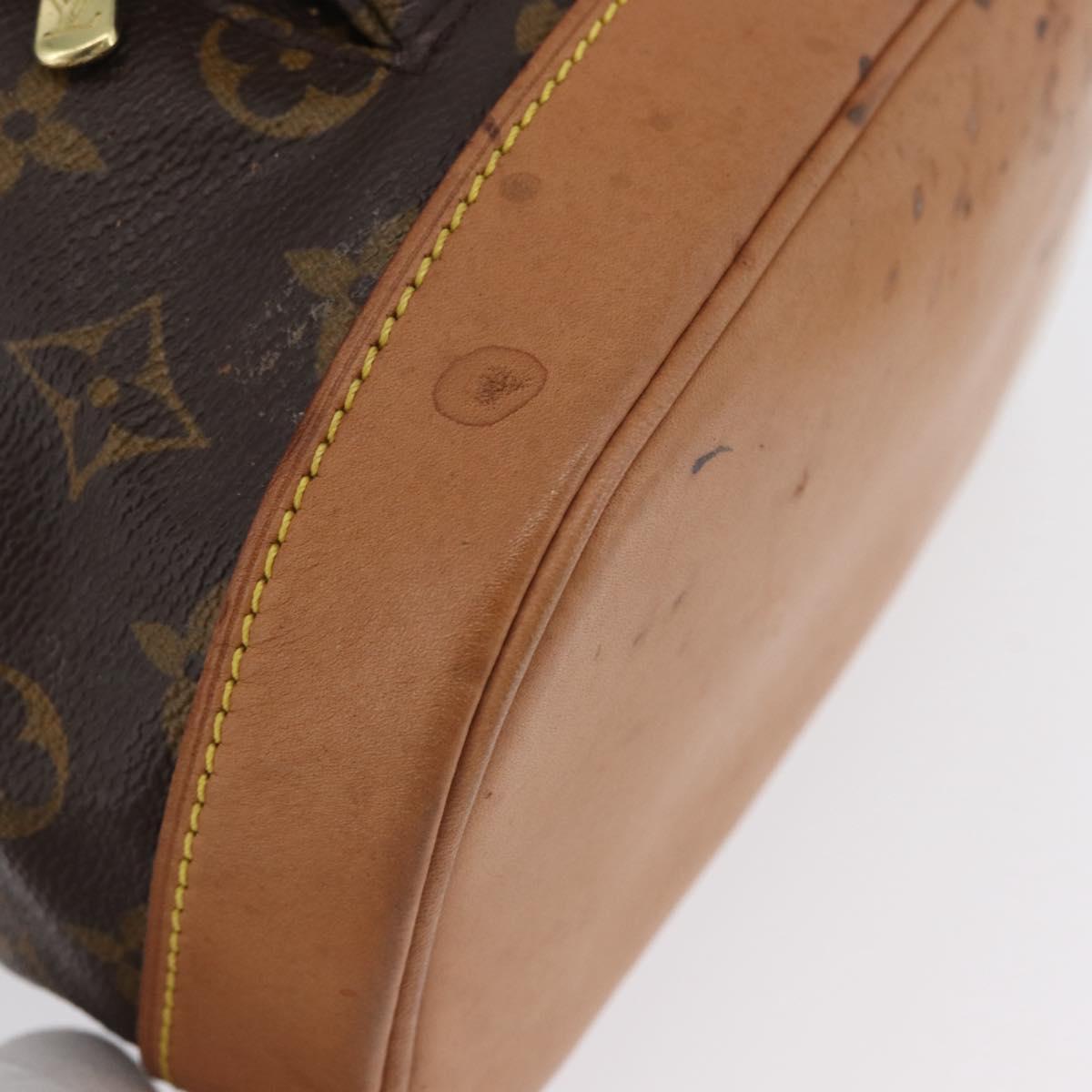 LOUIS VUITTON Monogram Montsouris MM Backpack M51136 LV Auth 172978