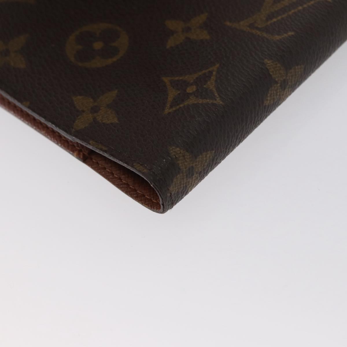 LOUIS VUITTON Monogram Agenda PM Day Planner Cover R20005 LV Auth 173010