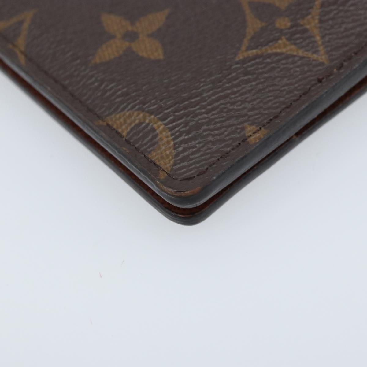 LOUIS VUITTON Monogram Organizer De Poch Card Case M60502 LV Auth 173014SAM