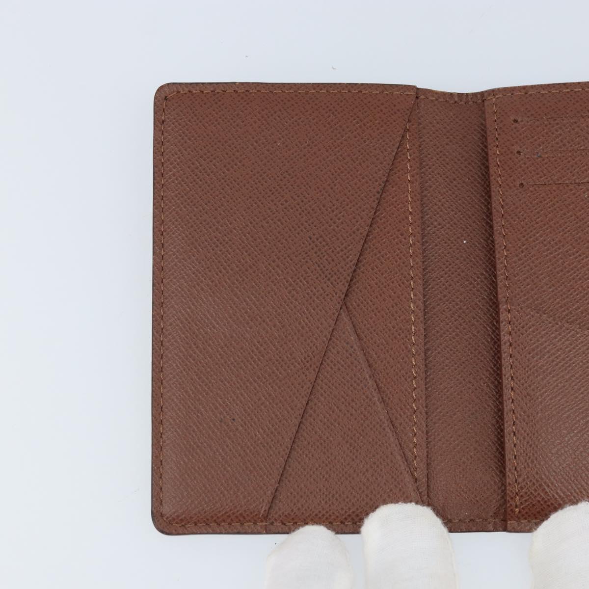 LOUIS VUITTON Monogram Organizer De Poch Card Case M60502 LV Auth 173014SAM