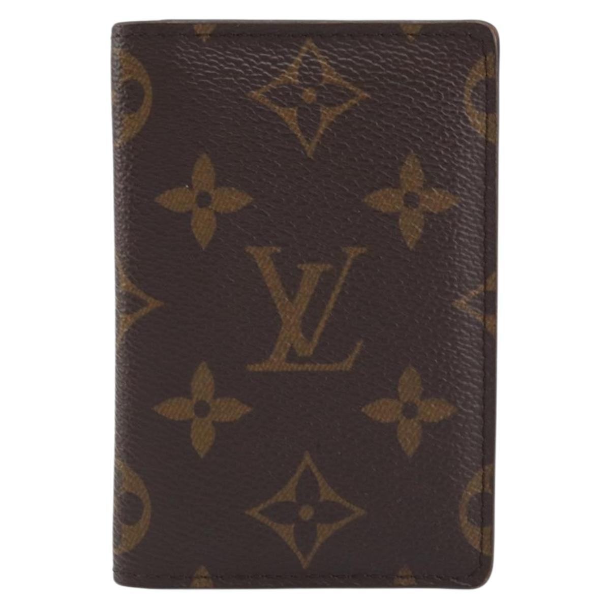 LOUIS VUITTON Monogram Organizer De Poch Card Case M60502 LV Auth 173014SAM