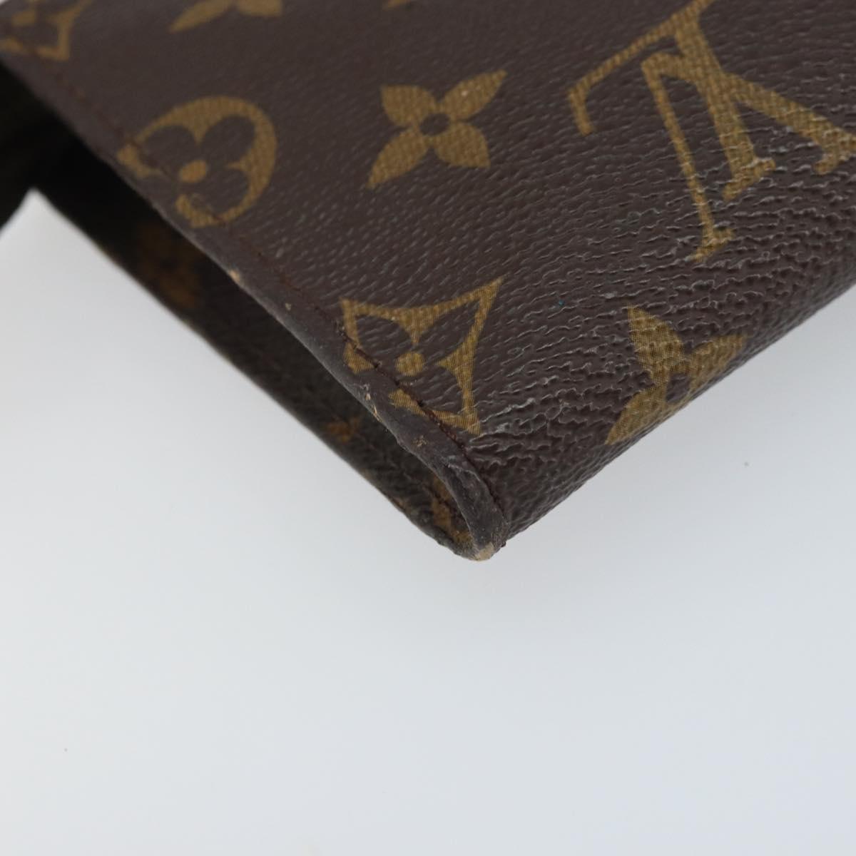 LOUIS VUITTON Monogram Bucket PM Accessory Pouch LV Auth 173037