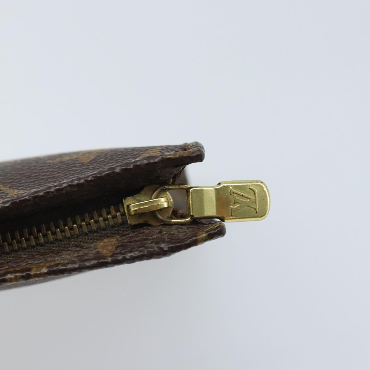 LOUIS VUITTON Monogram Bucket PM Accessory Pouch LV Auth 173037