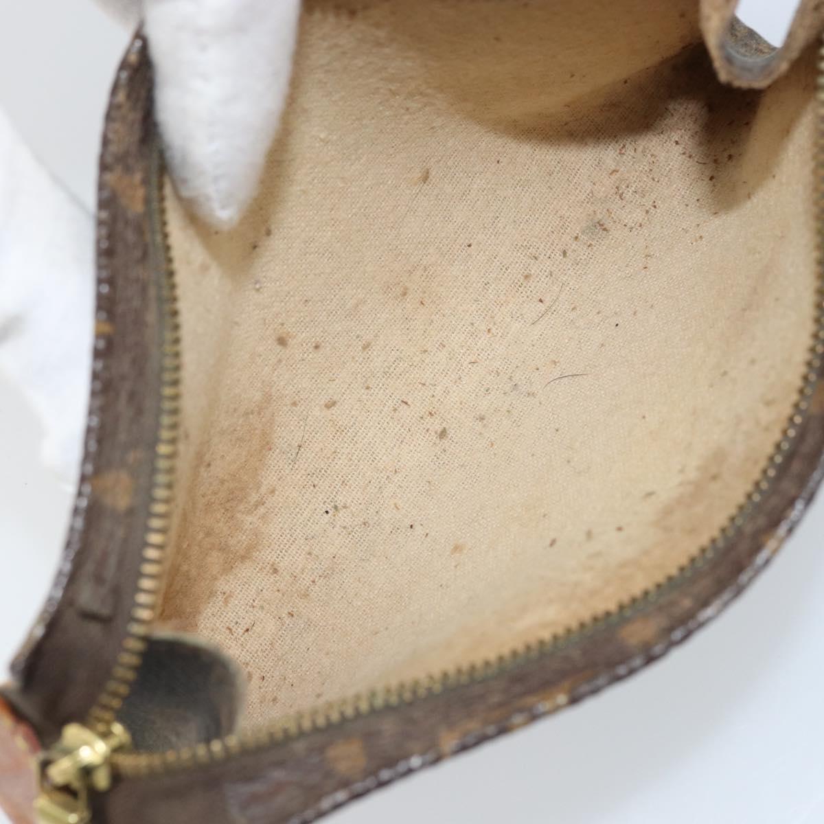 LOUIS VUITTON Monogram Bucket PM Accessory Pouch LV Auth 173037