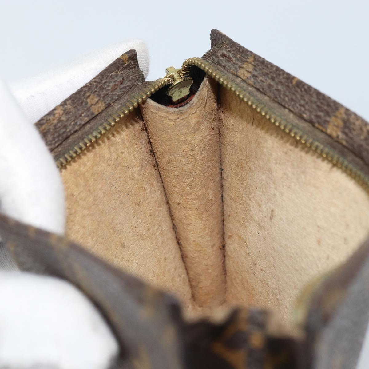 LOUIS VUITTON Monogram Bucket PM Accessory Pouch LV Auth 173037
