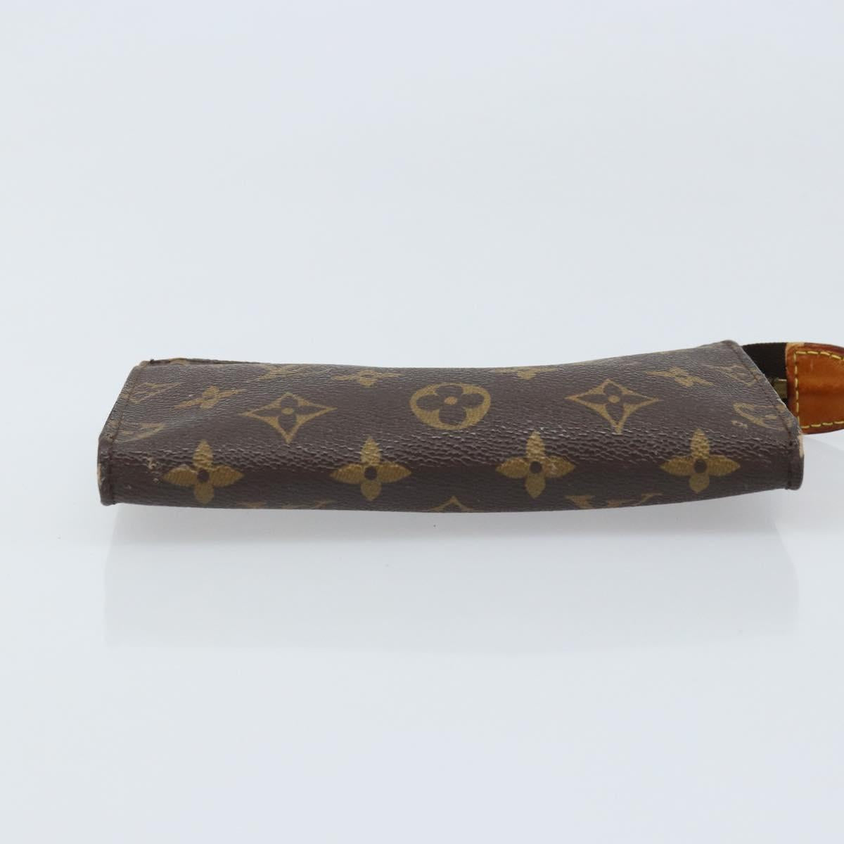 LOUIS VUITTON Monogram Bucket PM Accessory Pouch LV Auth 173037