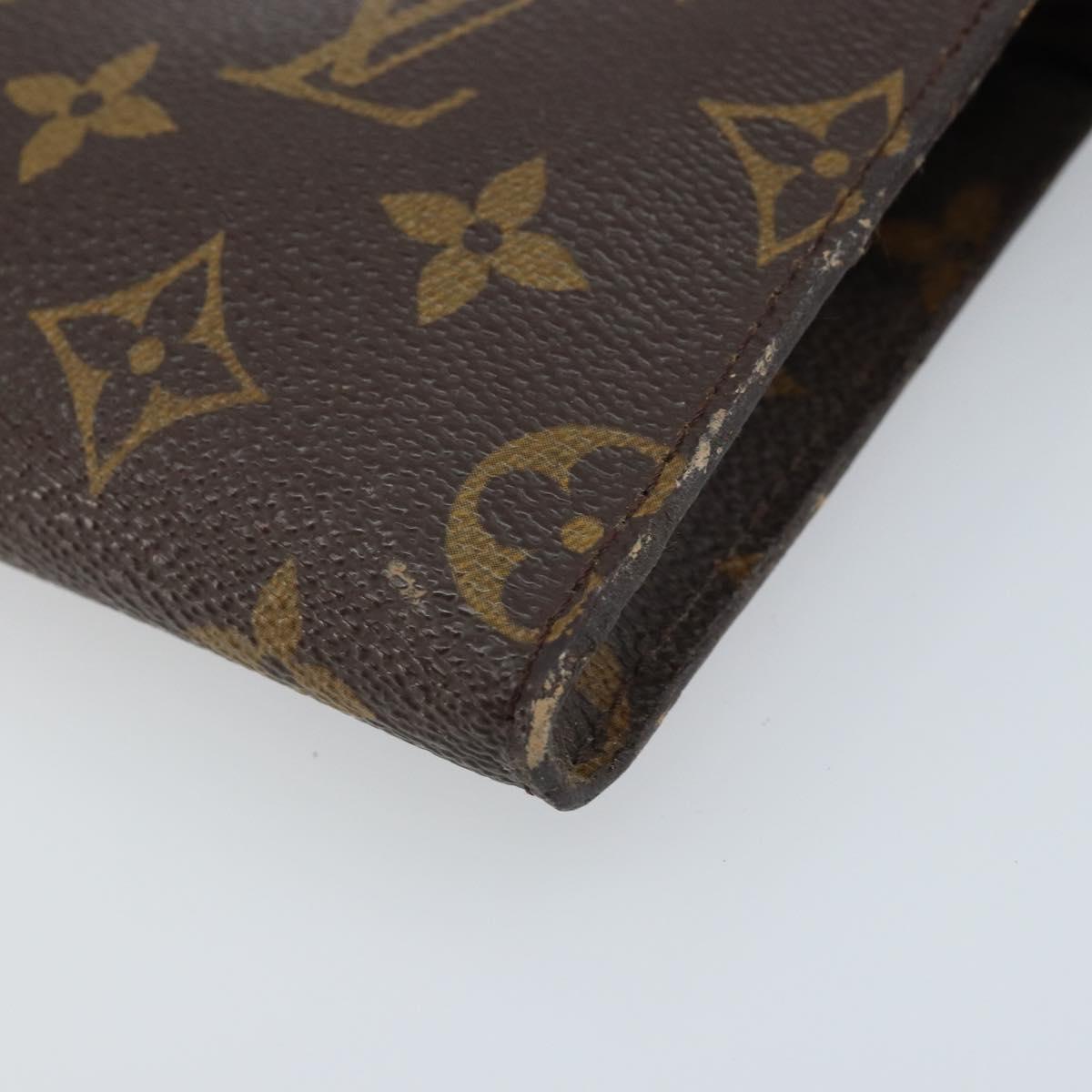 LOUIS VUITTON Monogram Bucket PM Accessory Pouch LV Auth 173037