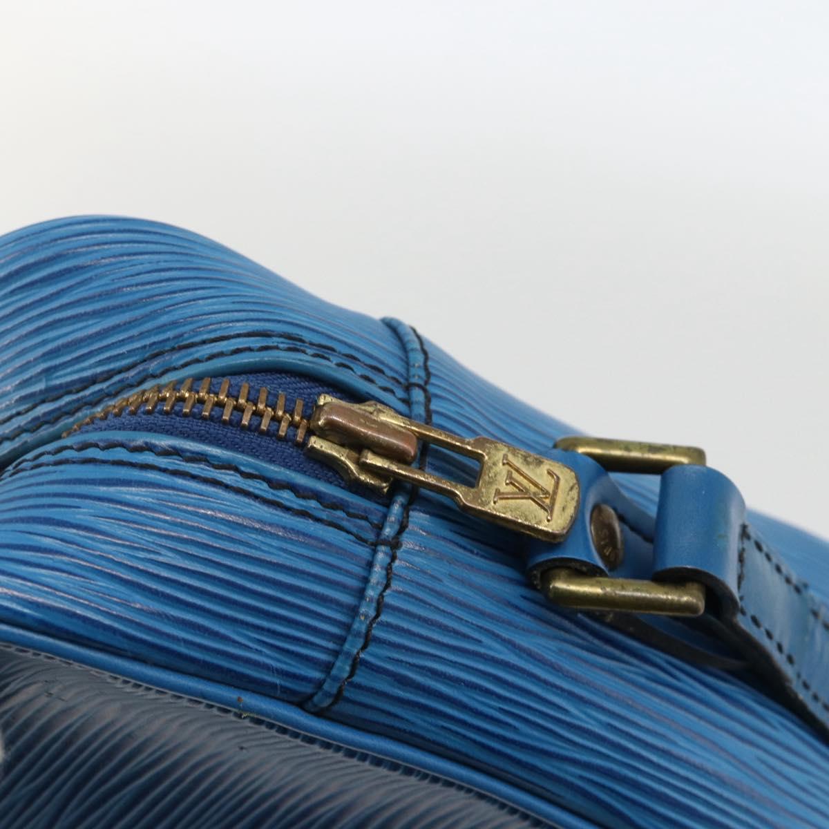 LOUIS VUITTON Epi Trocadero 27 Shoulder Bag Blue M52315 LV Auth 173111