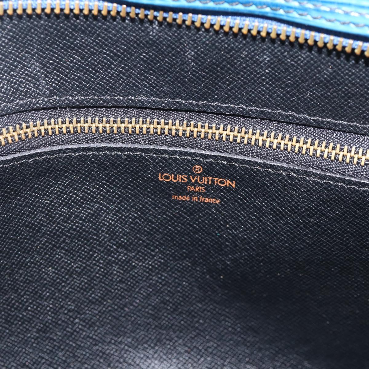 LOUIS VUITTON Epi Trocadero 27 Shoulder Bag Blue M52315 LV Auth 173111