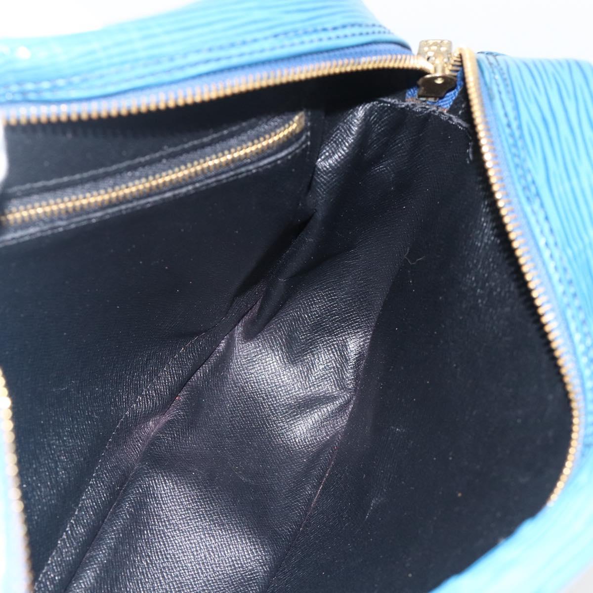 LOUIS VUITTON Epi Trocadero 27 Shoulder Bag Blue M52315 LV Auth 173111