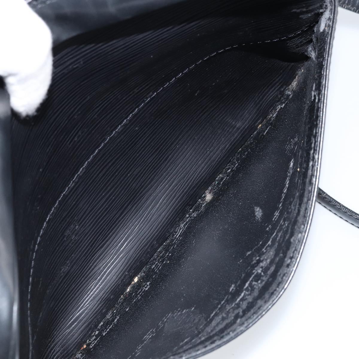 LOUIS VUITTON Epi Trocadero 27 Shoulder Bag Black M52312 LV Auth 173112