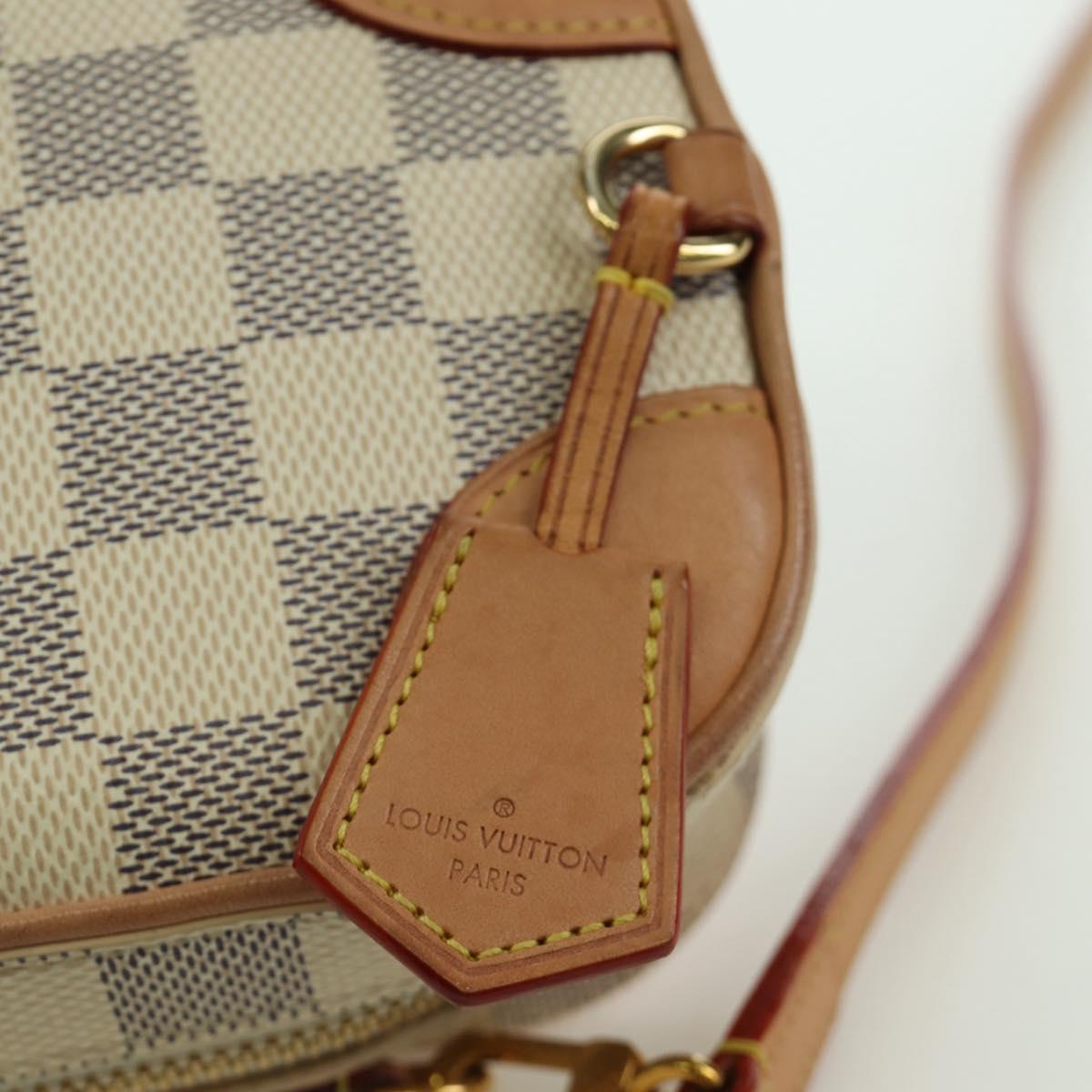 LOUIS VUITTON Damier Azur Neocapie Shoulder Bag N60360 LV Auth 173117M