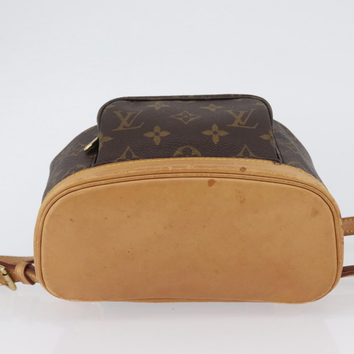 LOUIS VUITTON Monogram Montsouris PM Backpack M51137 LV Auth 173124