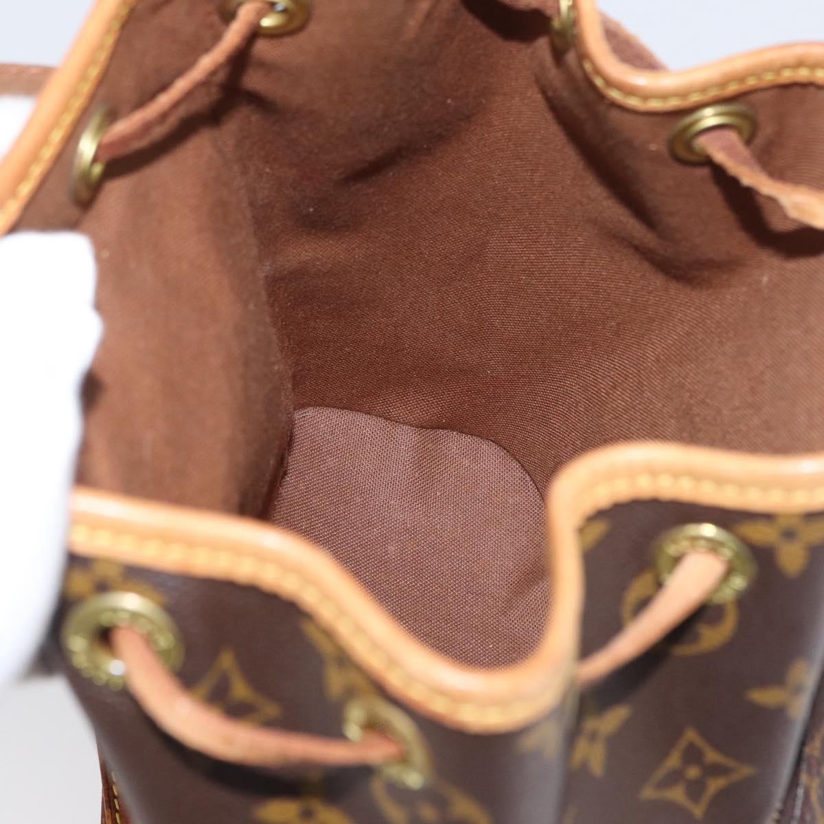 LOUIS VUITTON Monogram Montsouris PM Backpack M51137 LV Auth 173124