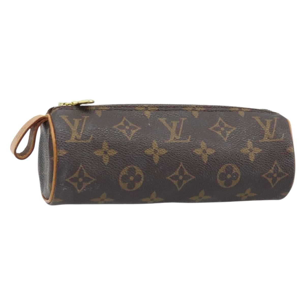 LOUIS VUITTON Monogram Trousse Rondo Pouch M47630 LV Auth 173137