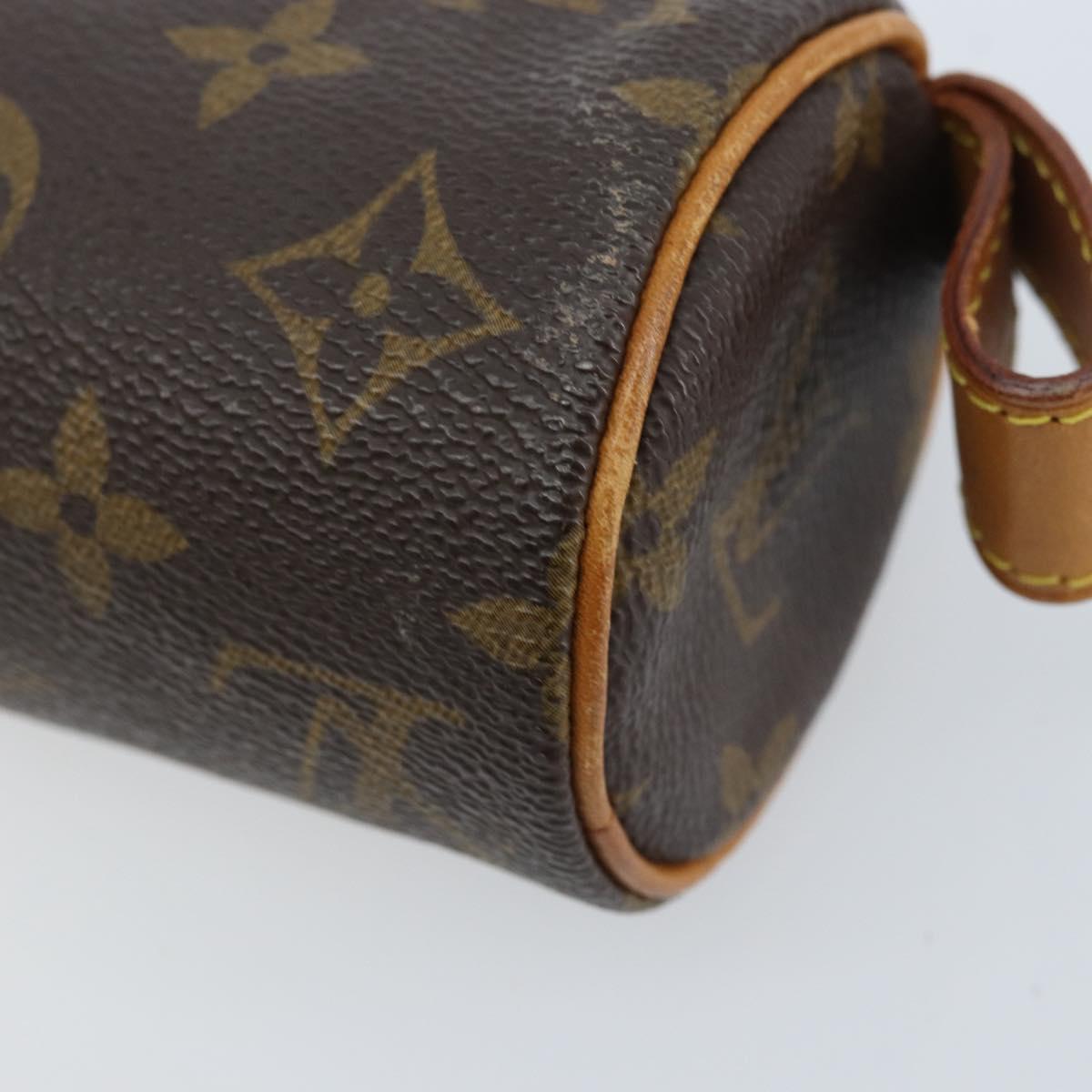 LOUIS VUITTON Monogram Trousse Rondo Pouch M47630 LV Auth 173137