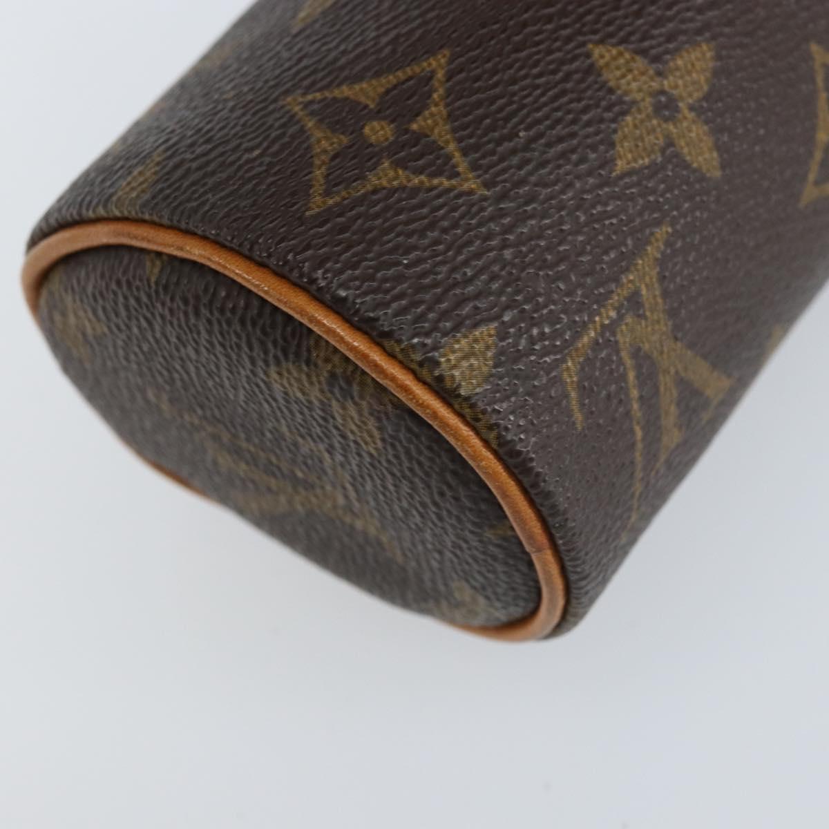 LOUIS VUITTON Monogram Trousse Rondo Pouch M47630 LV Auth 173137