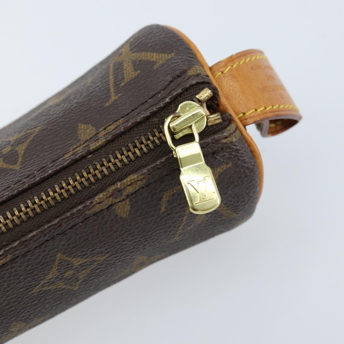LOUIS VUITTON Monogram Trousse Rondo Pouch M47630 LV Auth 173137
