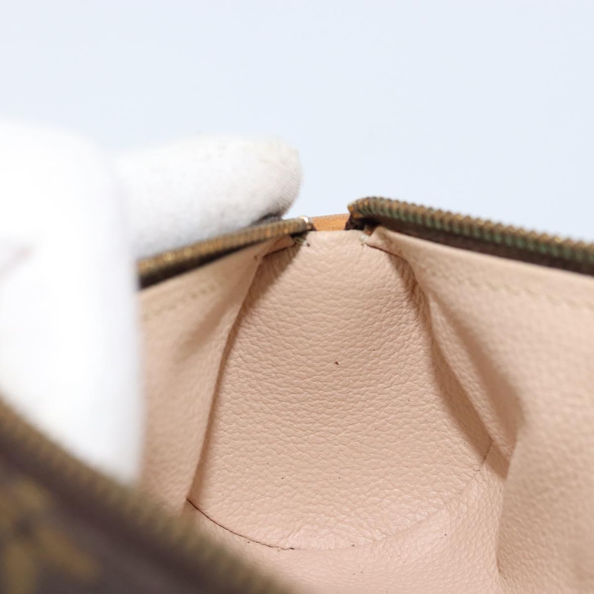 LOUIS VUITTON Monogram Trousse Rondo Pouch M47630 LV Auth 173137