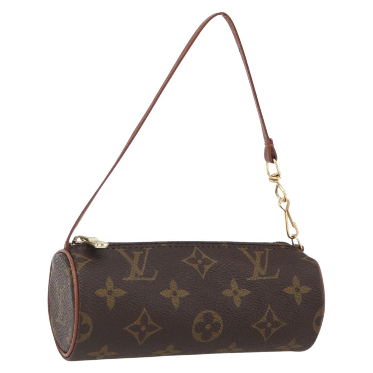 LOUIS VUITTON Monogram Papillon Pouch LV Auth 173142