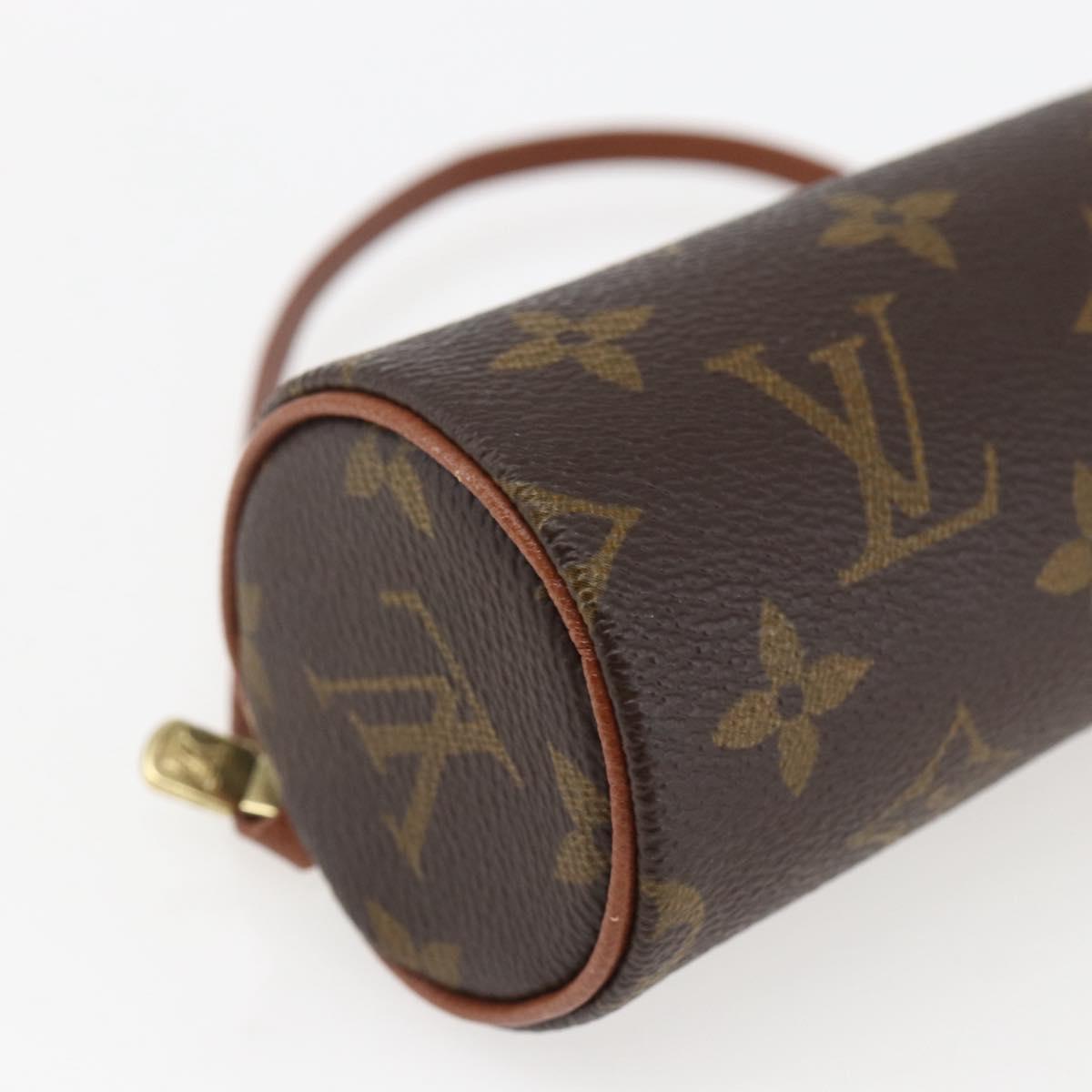 LOUIS VUITTON Monogram Papillon Pouch LV Auth 173142