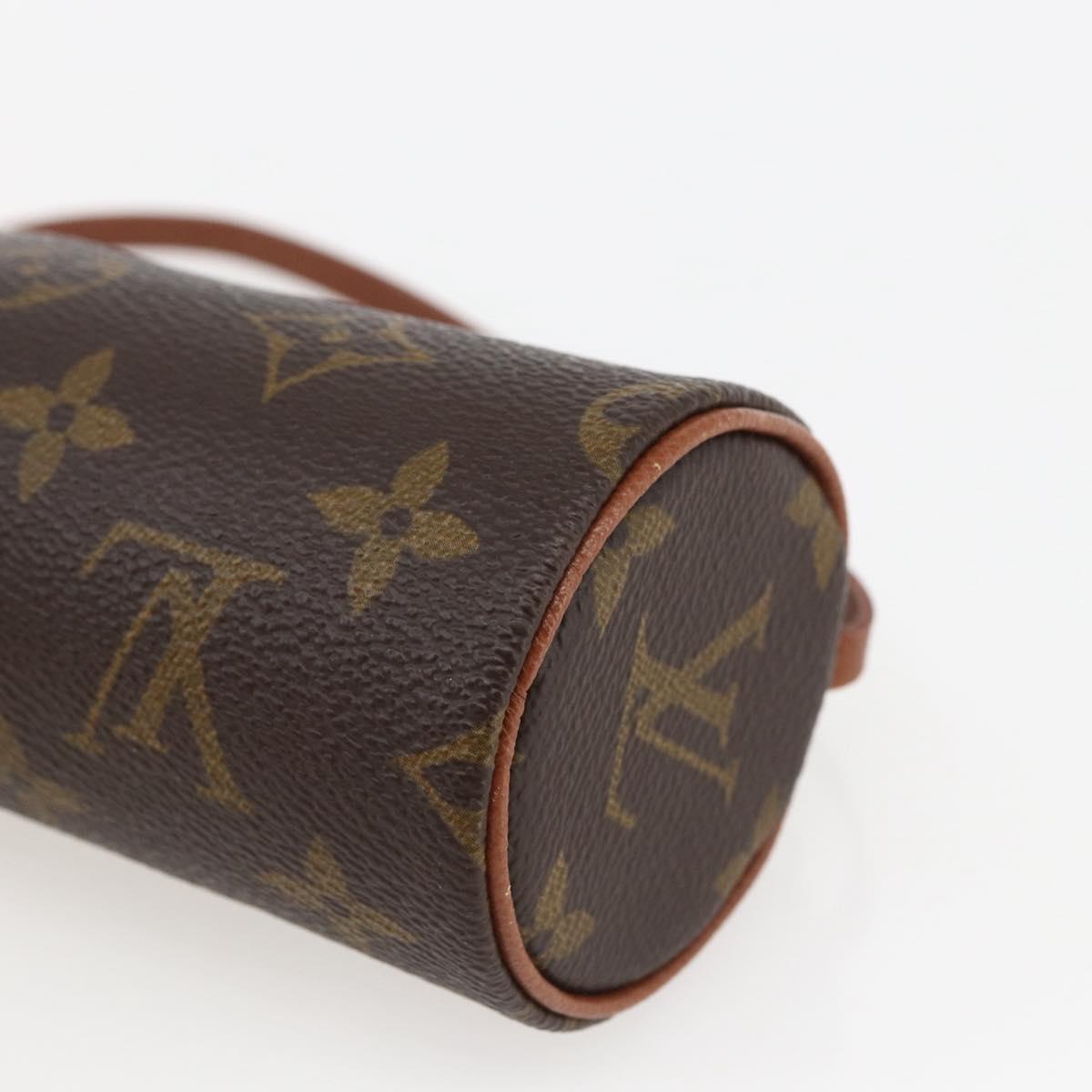 LOUIS VUITTON Monogram Papillon Pouch LV Auth 173142