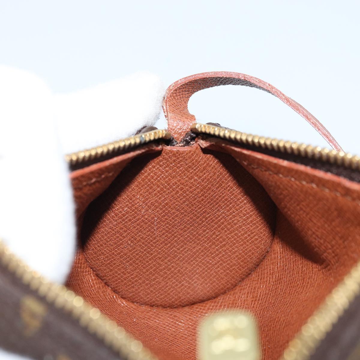 LOUIS VUITTON Monogram Papillon Pouch LV Auth 173144