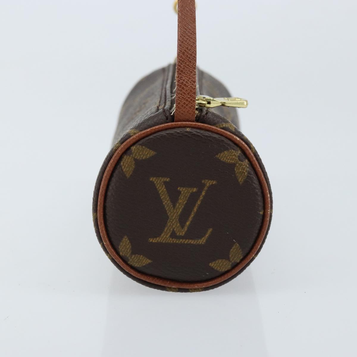LOUIS VUITTON Monogram Papillon Pouch LV Auth 173144