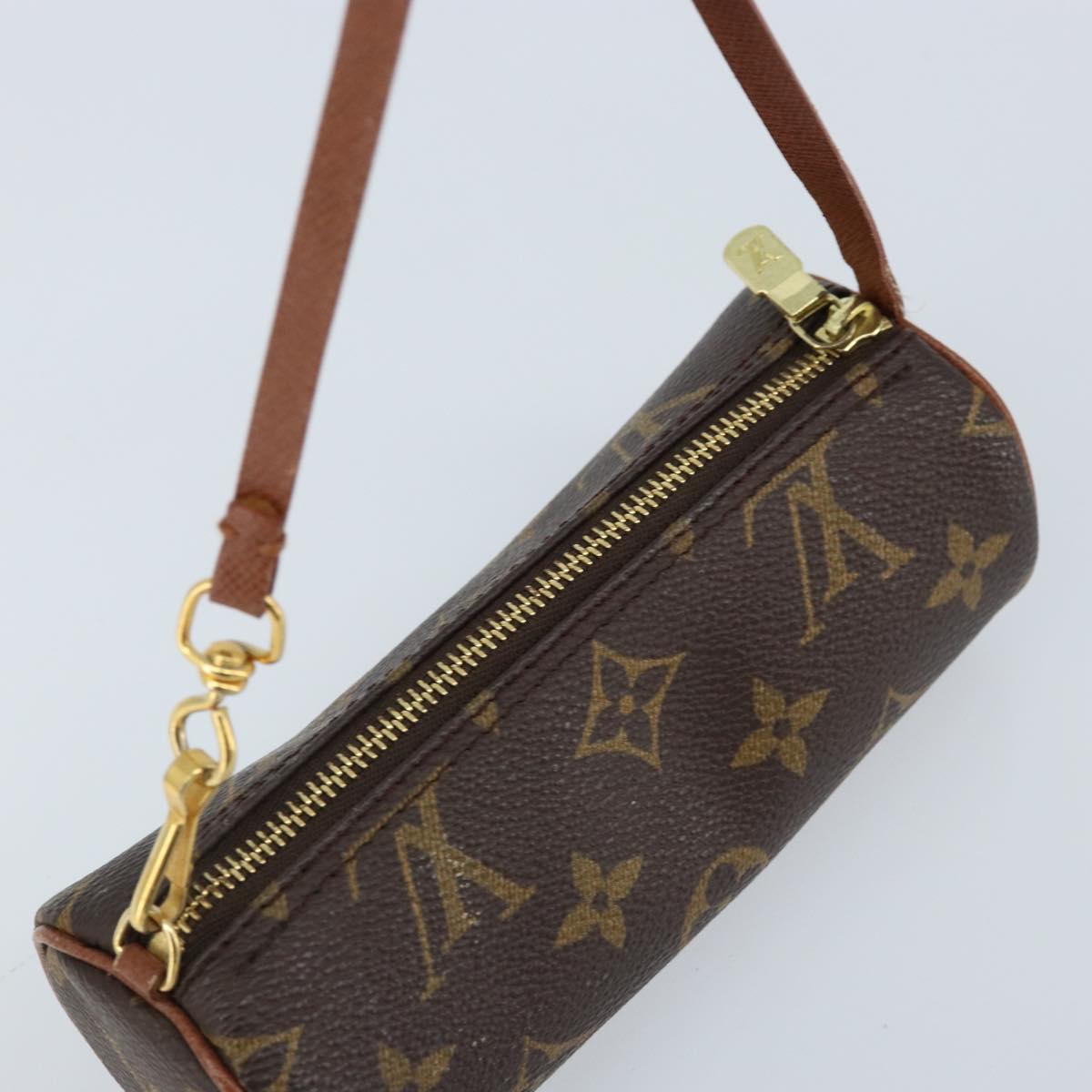 LOUIS VUITTON Monogram Papillon Pouch LV Auth 173144