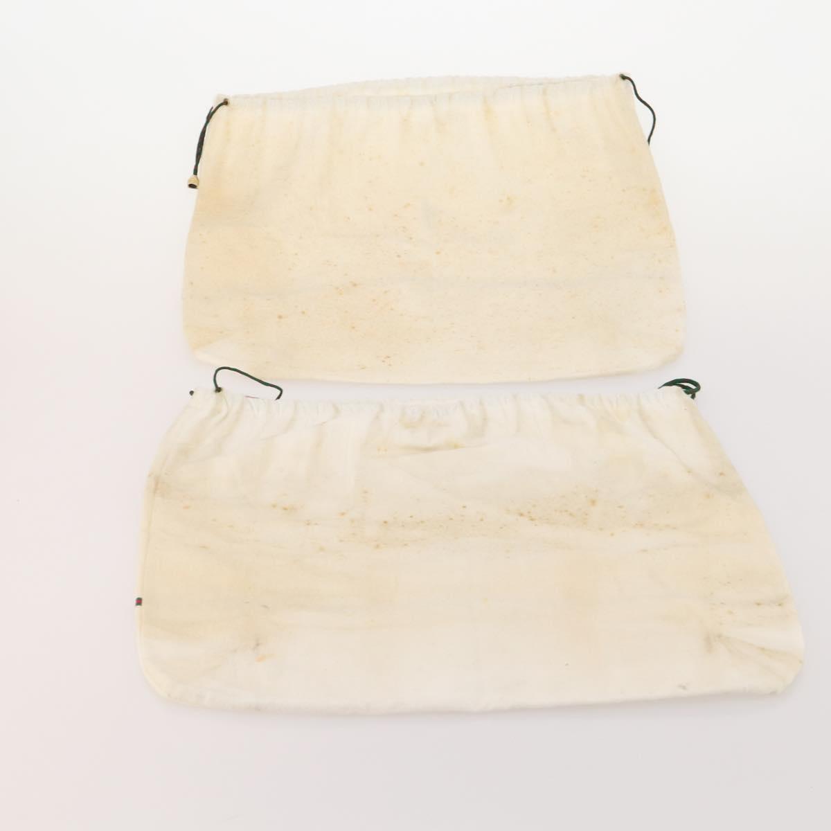 GUCCI Dust Bag Cotton 30 Sheets Set White Auth 173147