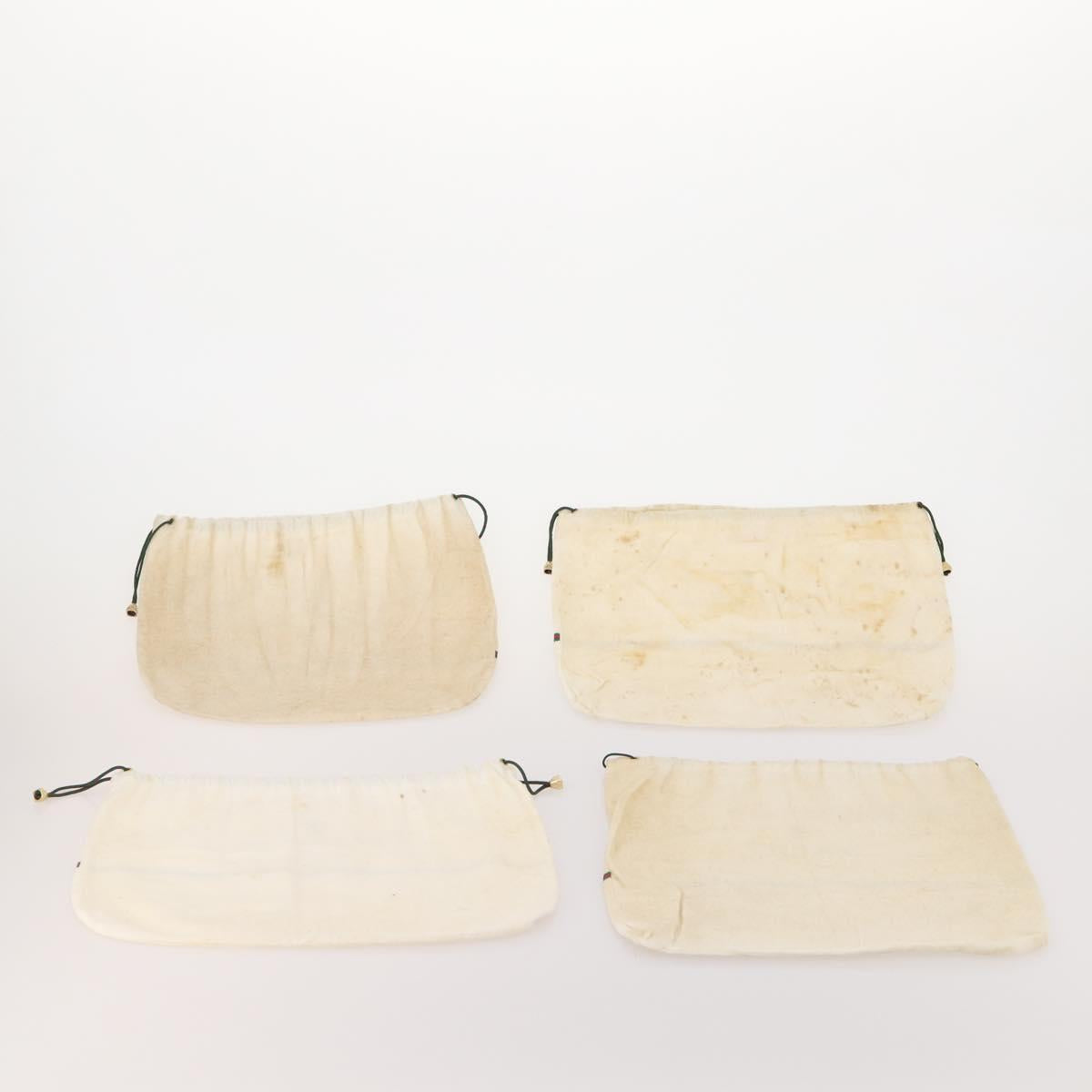 GUCCI Dust Bag Cotton 30 Sheets Set White Auth 173147