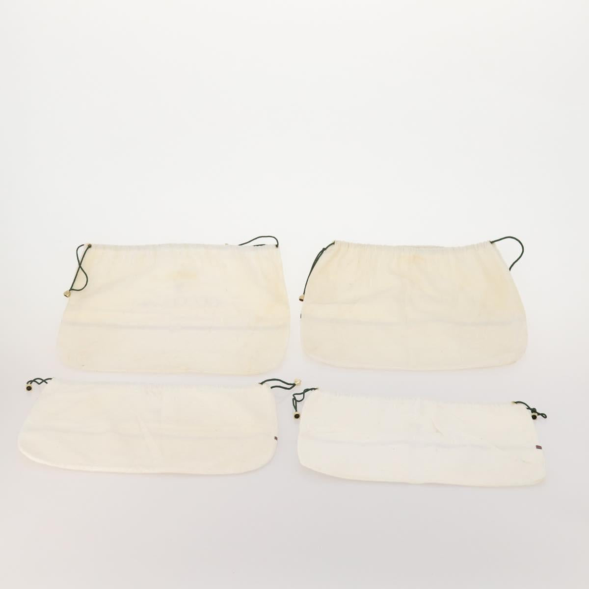GUCCI Dust Bag Cotton 30 Sheets Set White Auth 173148