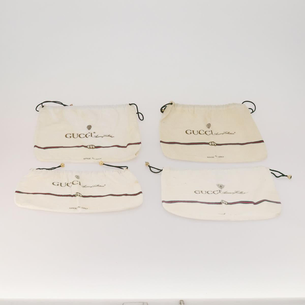GUCCI Dust Bag Cotton 30 Sheets Set White Auth 173148