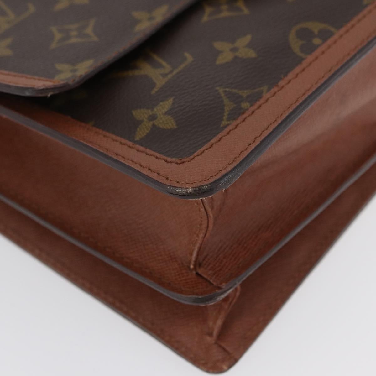 LOUIS VUITTON Monogram Raspail Shoulder Bag M51372 LV Auth 173172