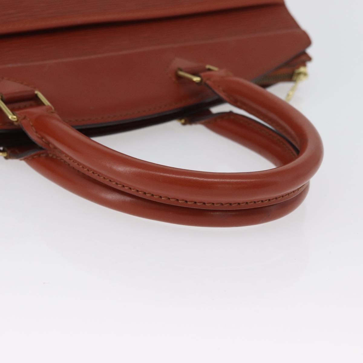 LOUIS VUITTON Epi Riviera Hand Bag Brown M48183 LV Auth 173175