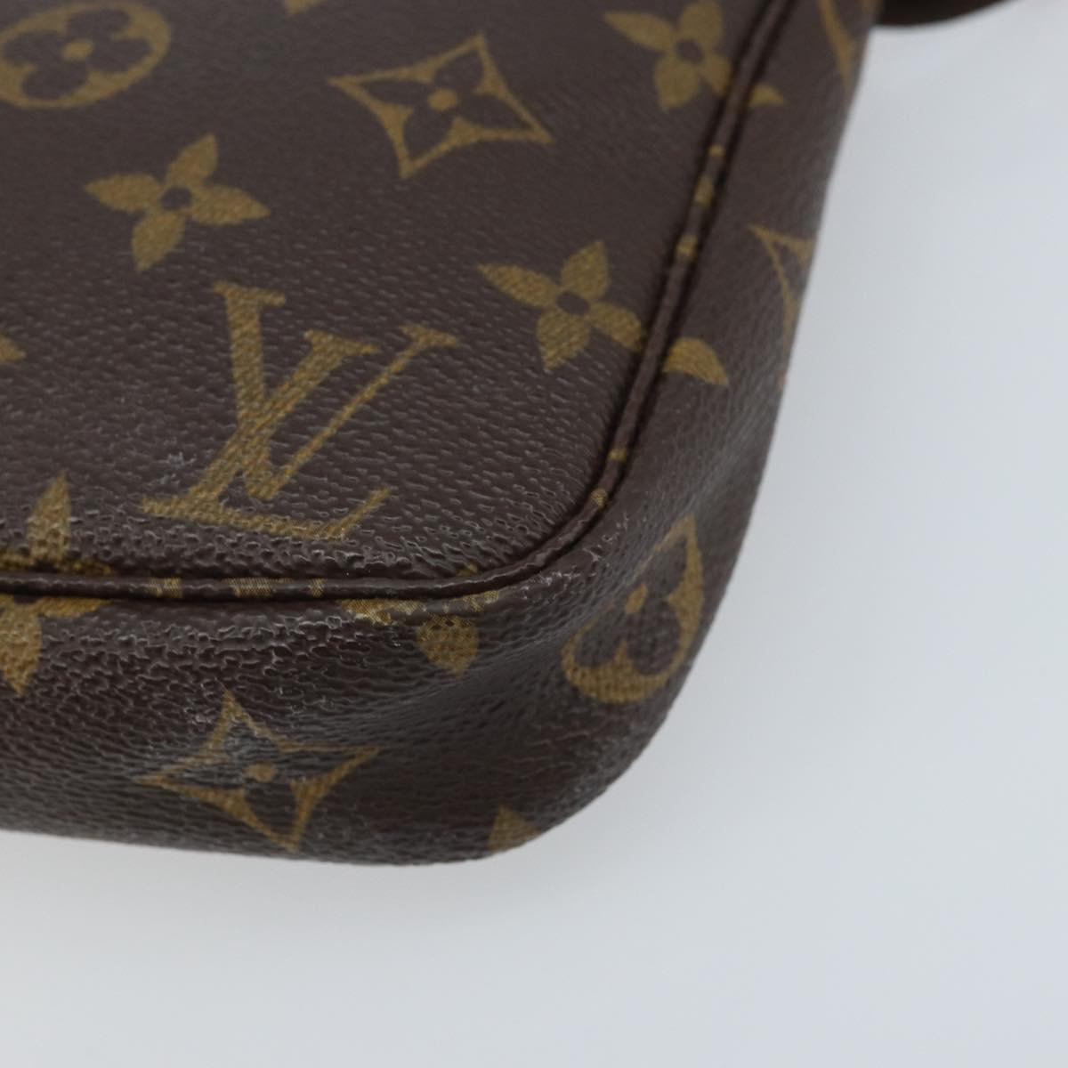 LOUIS VUITTON Monogram Pochette Accessoires Pouch M51980 LV Auth 173193