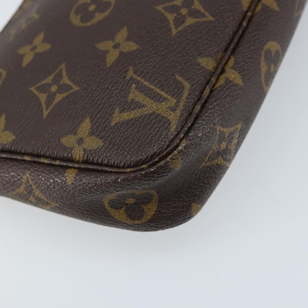 LOUIS VUITTON Monogram Pochette Accessoires Pouch M51980 LV Auth 173193