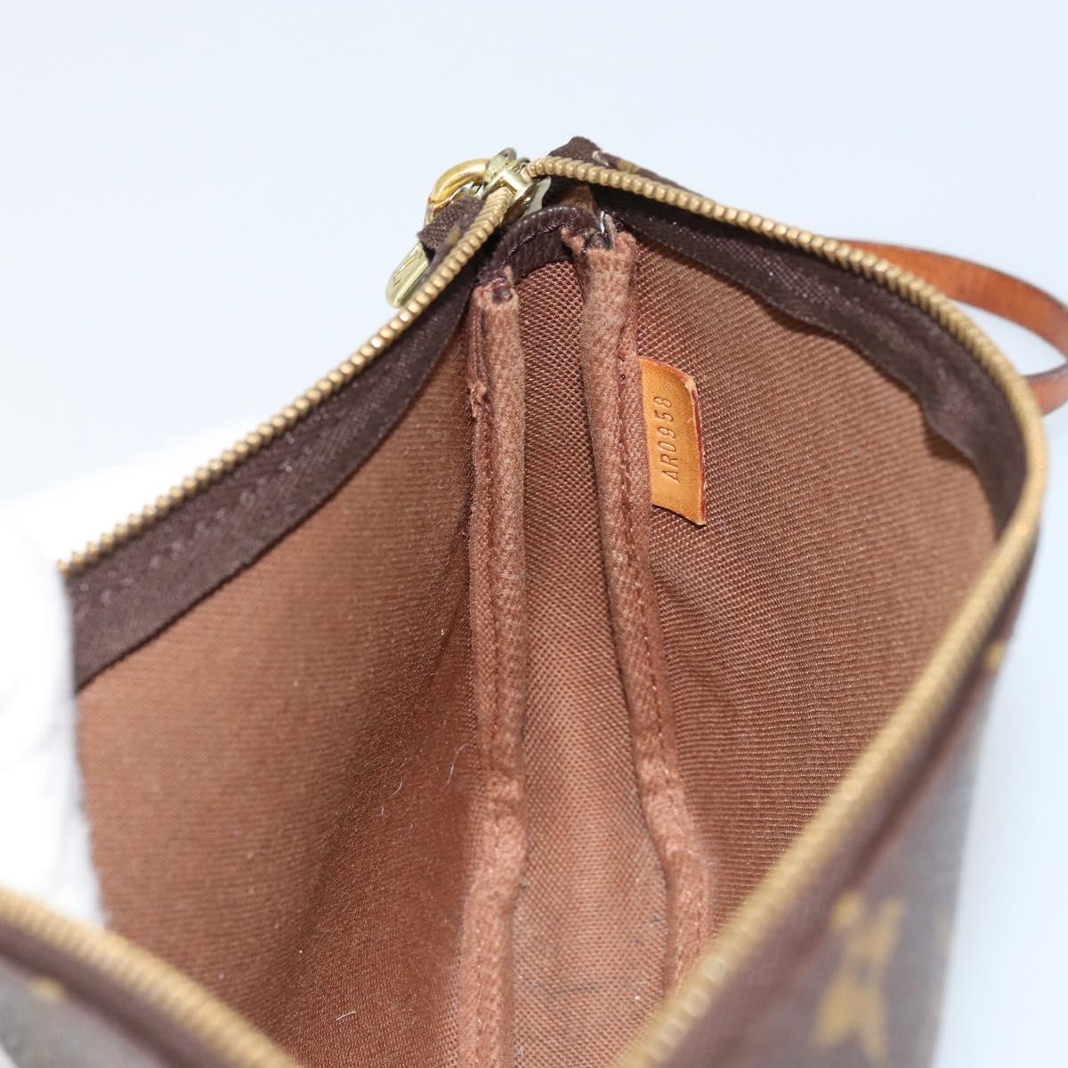 LOUIS VUITTON Monogram Pochette Accessoires Pouch M51980 LV Auth 173193