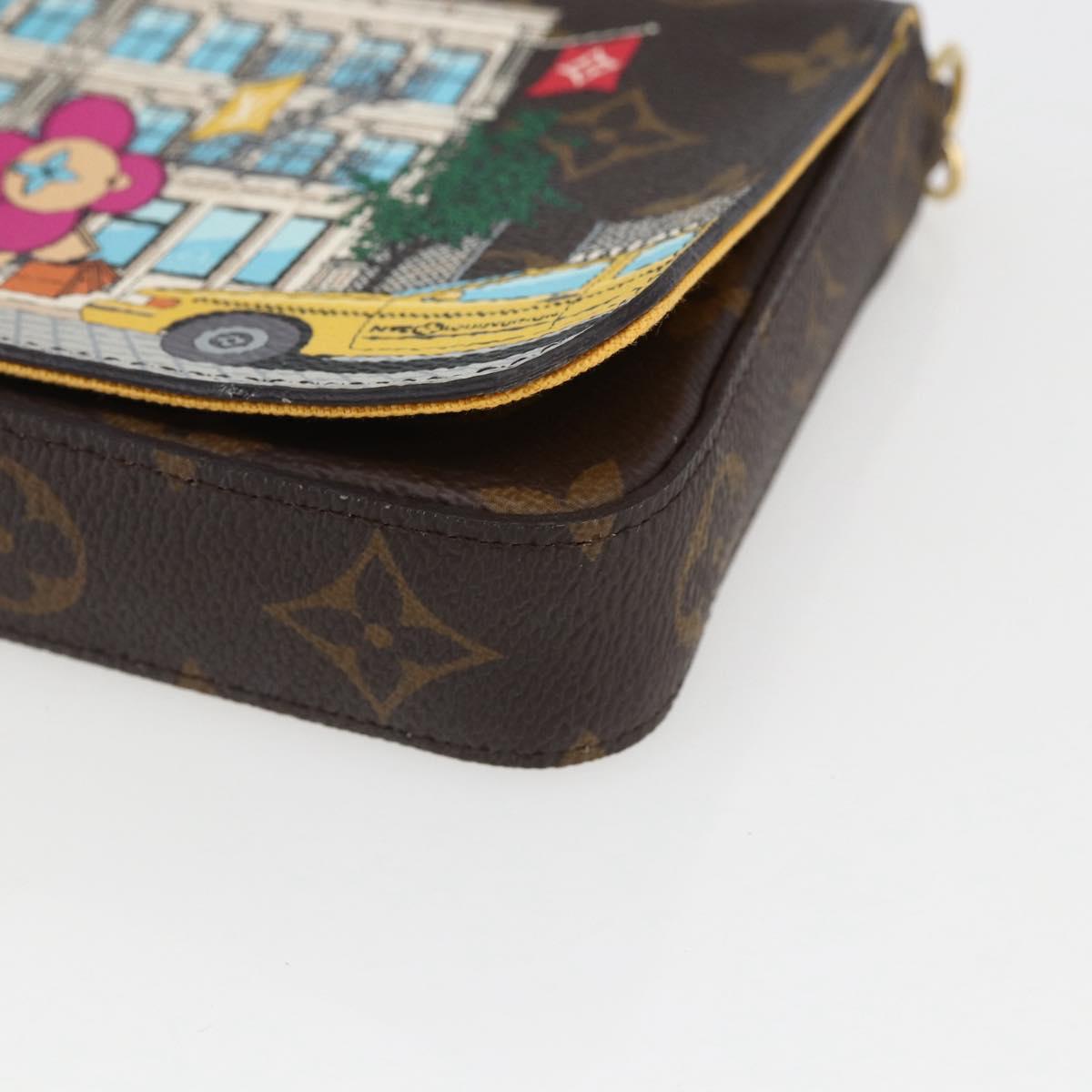 LOUIS VUITTON Monogram Vivienne Pochette Felice Bag M81762 LV Auth 173194SAM