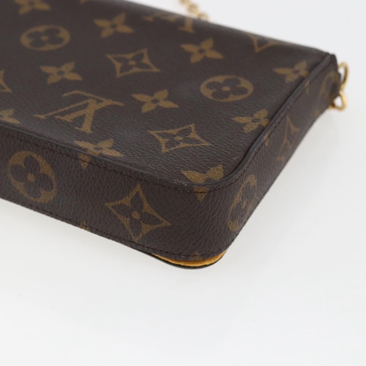 LOUIS VUITTON Monogram Vivienne Pochette Felice Bag M81762 LV Auth 173194SAM